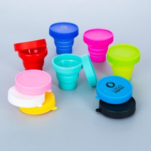 Copo Retrátil de Silicone 150ml - 18578 - Imagem 1