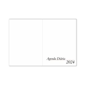 Agenda Diária Capa Vertical Marrom - 135 - Imagem 3